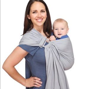 SM below 5’2 ComfortFit Maya Wrap RingSling- Slate